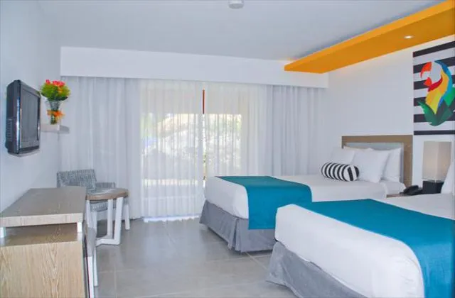 Hotel Casa Marina Beach Sosua chambre luxe vue jardin